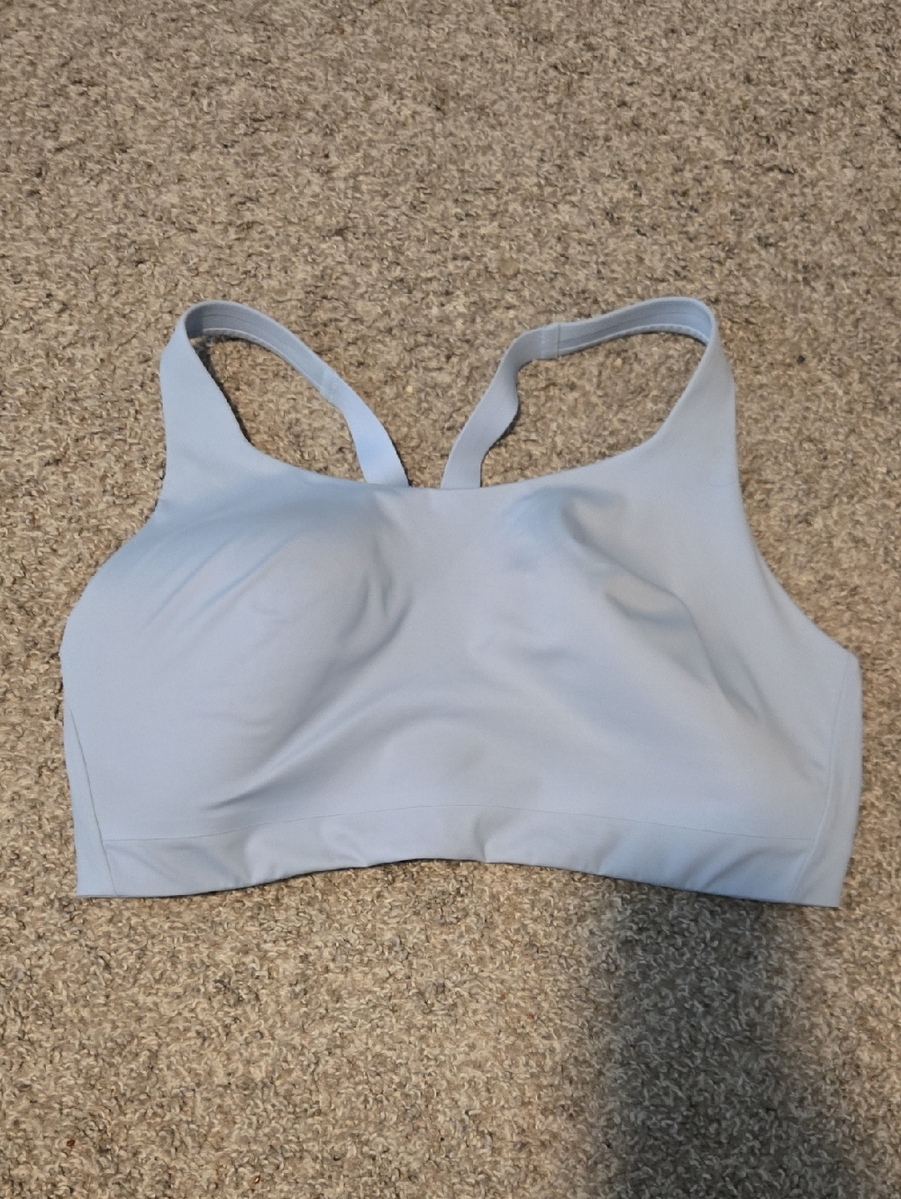 Light Blue Women's Seamless Sports Bra